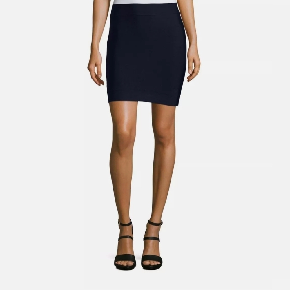 BCBGMAXAZRIA Cathy Black Mini Skirt Size M